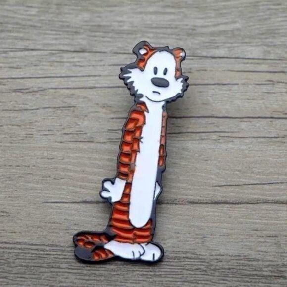 3/20 Calvin and Hobbes Enamel Pin - Picture 1 of 1